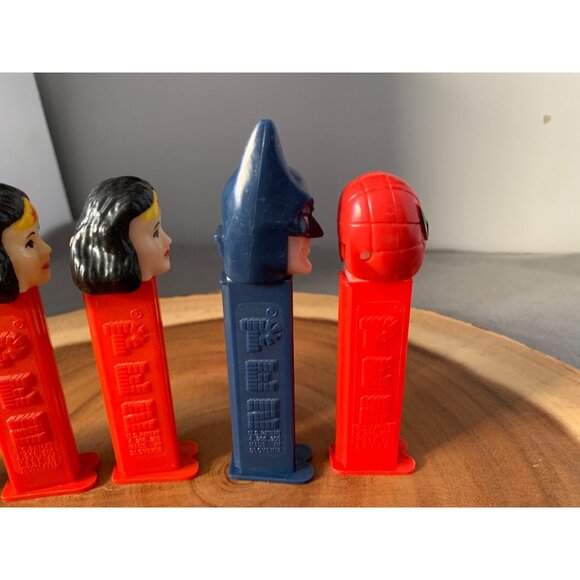 Vintage Superhero PEZ Dispensers Set of 5 - Picture 6 of 7